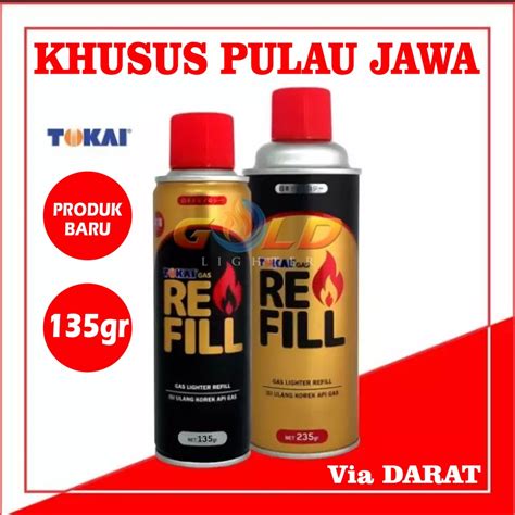 Jual ISI ULANG TOKAI KOREK API GAS BUTTANE REFILL MURAH Shopee Indonesia