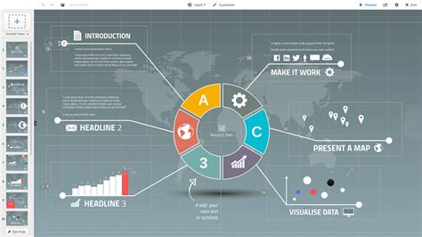 Circle Diagram Presentation Prezi Template Prezibase