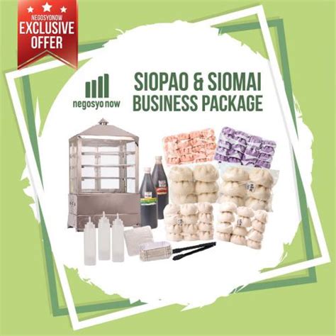 Siopao & Siomai Package | NegosyoNow