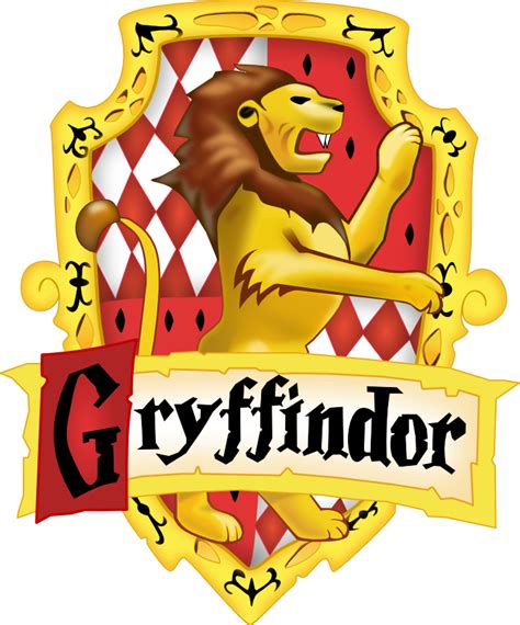 Image Result For Gryffindor Logo Harry Potter World Gryffindor Png