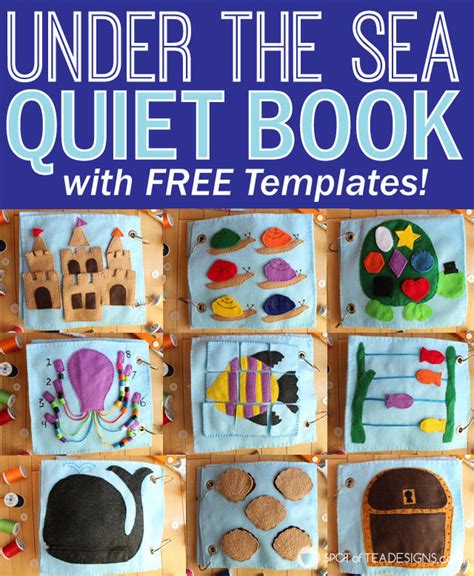 10 Adorable Free Quiet Book Patterns And Templates Sew Much Ado