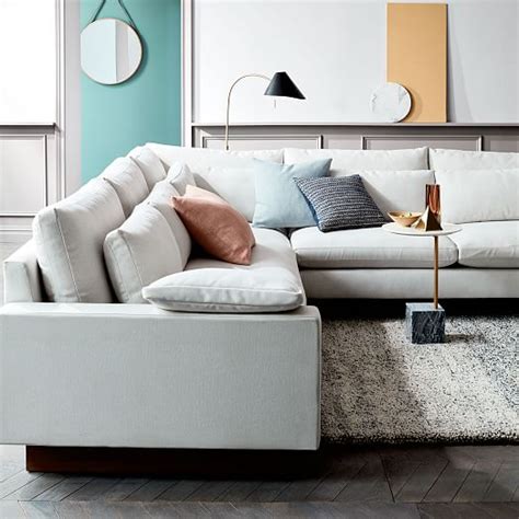 Harmony U Shaped Sectional Sofa With Chaise West Elm