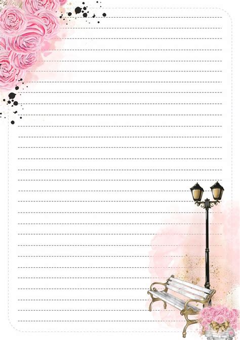 Pin By Bea Calvo On Papel De Carta Free Printable Stationery Paper