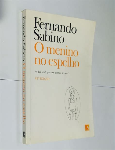 Livro O Menino No Espelho Livro Record Usado Enjoei