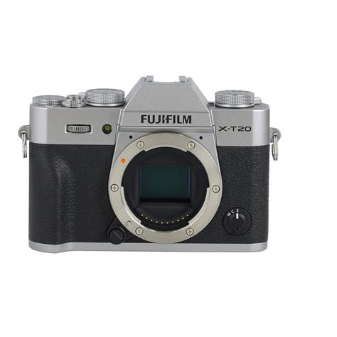 Fujifilm X T20 Mirrorless Camera Body Silver 24 3MP Menu Defaults To