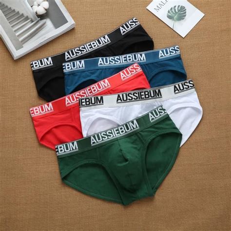 Short Aussiebum Slip En Coton Pour Homme Sous V Tement Confortable