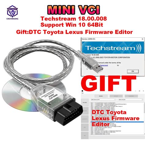 Mini Vci For Toyota Tis Techstream V Ftdi Ft Rl Obd