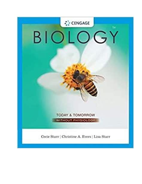 Ebook Pdf Biology Today And Tomorrow Without Physiology 5th