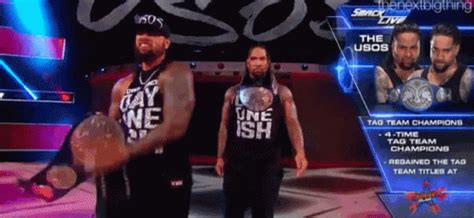 The Usos GIF - The Usos Entrance - Discover & Share GIFs