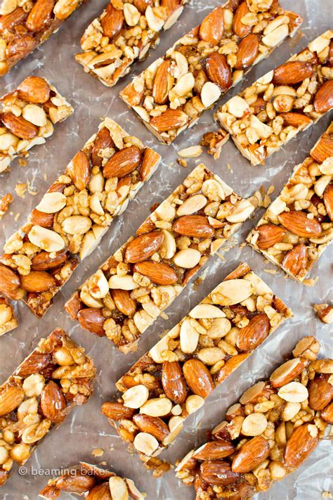 5 Ingredient Nut Bars Recipe Homemade Kind Bars