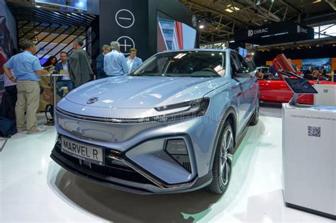 Mg Marvel R Electric Suv Car At The Iaa Mobility Motor Show In