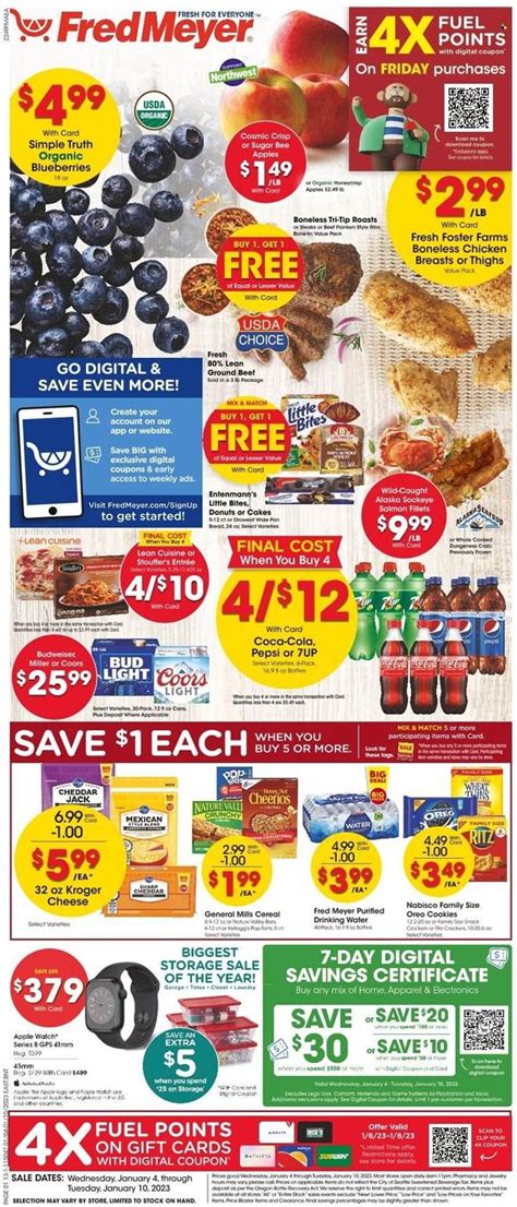 Fred Meyer Weekly Ad Flyer Specials January 4 To January 10 2023