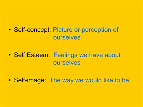 Self Discovery and Self Awareness this is a powerpoint presentation to