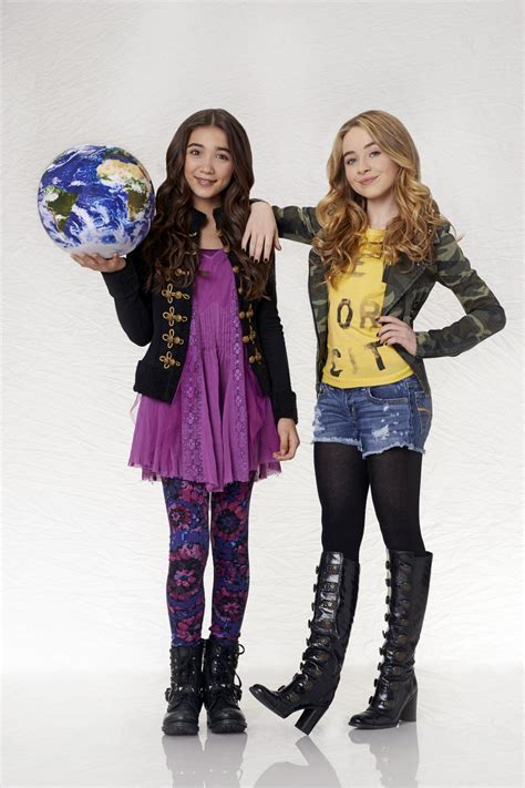 Rowan Blanchard And Sabrina Carpenter Girl Meets World Promotional