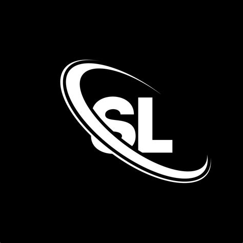 Sl Logo S L Design White Sl Letter Sl Letter Logo Design Initial