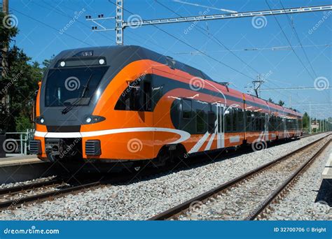 Modern Train Royalty Free Stock Image Image 32700706