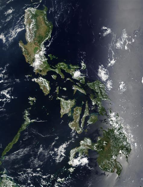 Satellite Map Of The Philippines