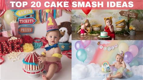 Top 20 Creative Cake Smash Themes Ideas For Babies YouTube