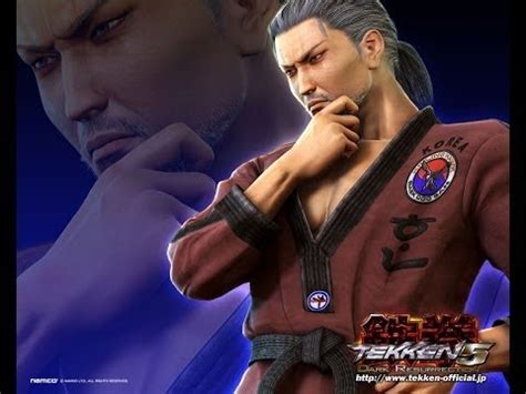 Tekken 5 Dark Resurrection Story Mode BAEK DOO SAN MASTER OF TAE