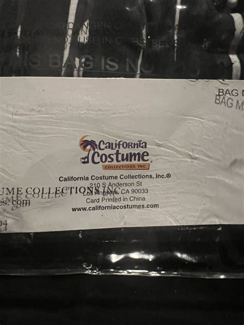 California Costume Brand Howling Horror Halloween Cos… Gem