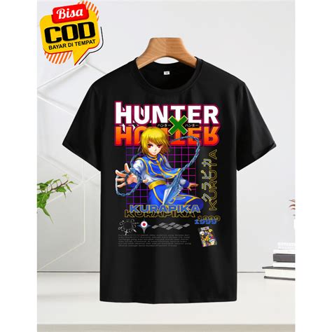 Jual Sultankaos Baju Kaos Distro Combed Gambar Kartun Jadul Hunter X