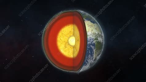 Earth S Internal Structure 3d Illustration Stock Image F029 9482 Science Photo Library