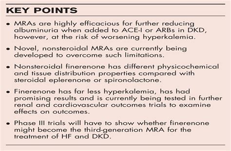 Nonsteroidal mineralocorticoid antagonists in diabetic kidne... : Current Opinion in Nephrology ...