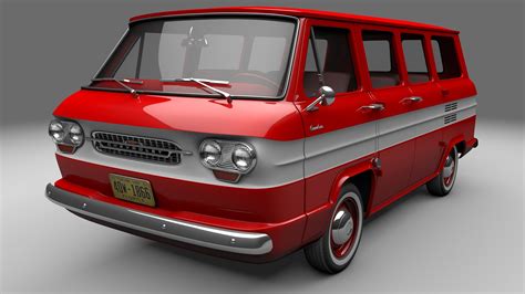 Corvair van greenbrier 3D - TurboSquid 1516796