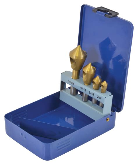 Borman Hss Hole Type Countersink Set 4 Piece Countersinks