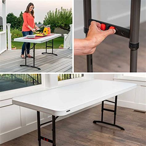 Lifetime Commercial Adjustable Height Folding Table Foot