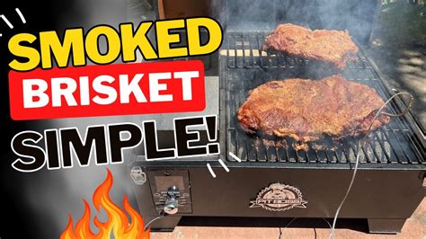 How To Cook A Beef Brisket On A Pellet Smoker