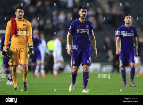 Soccer Sky Bet Championship Milton Dons Charlton Athletic Stadium Mk Hi