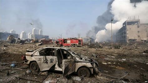 China Explosions Chemical Specialists Sent To Tianjin Bbc News