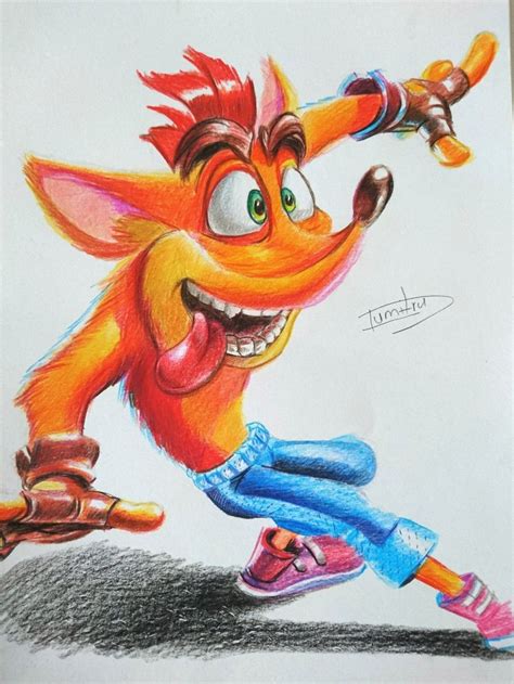 Pin By Philip Andersson On Tv Spel Crash Bandicoot Tattoo Crash