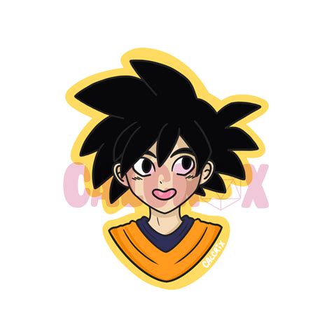 Goku Sticker — The Goblin Collective