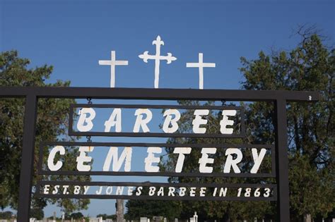 Barbee Cemetery In Edna Hill Texas Find A Grave Cemetery