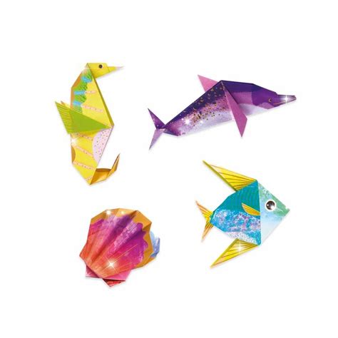 Sea Creatures Origami Paper Craft Kit - Beyond The Blackboard