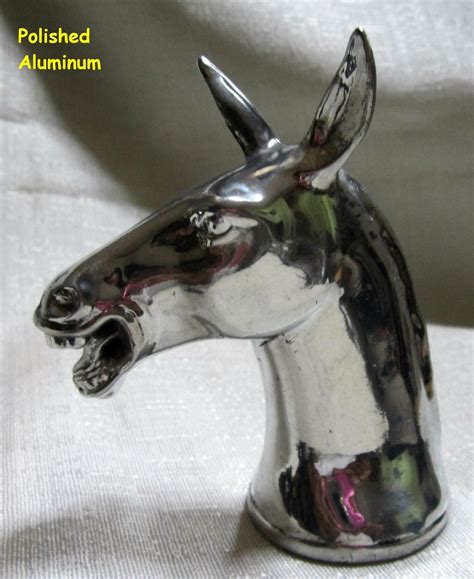 Topper Mule Donkey Ass Burro 4 1 2 Inch Tall Hood Ornament In
