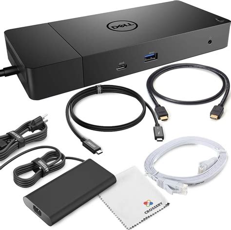 Dell Wd19dc Docking Station Bundle Includes Wd19dc Performance Dock With Dual