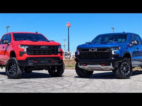 CHEVY ZR2 Vs CHEVY TRAIL BOSS REVIEW YouTube