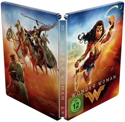 Wonder Woman Steelbook Coffret Collector Blu Ray Dvd K