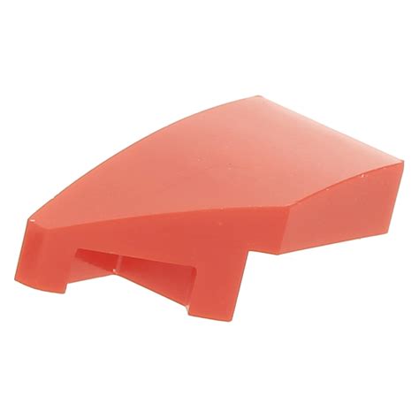 LEGO Einzelteil 29120 Red Slope Curved 2 X 1 No Studs With Stud