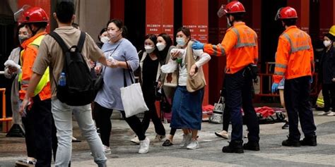 Major Fire Breaks Out In Hong Kong Building Dozens Trapped