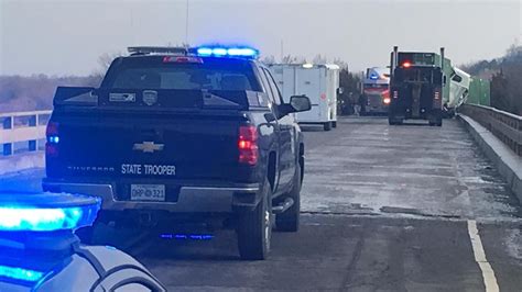 Ohp One Person Dies After Crash Involving 2 Semis On Icy Bridge Near Mcalester