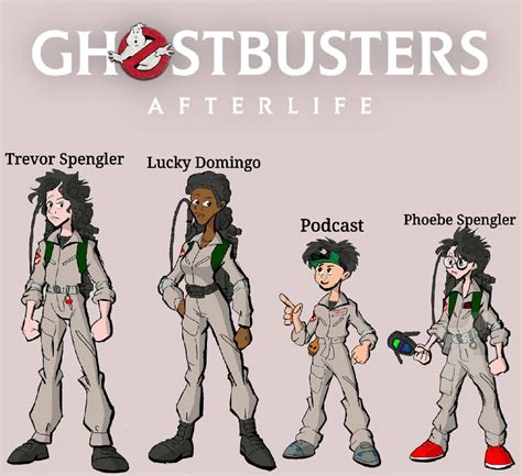 Ghostbusters Afterlife New Cast! by 052306Ja on DeviantArt