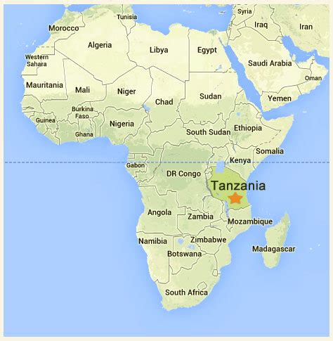 About Tanzania in East Africa - Climate, Tourist Attractions