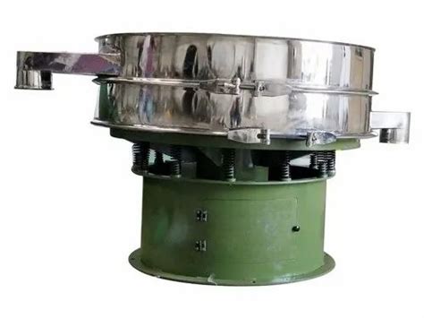 Self Centering Shaker Stainless Steel Circular Vibrating Screen At Rs