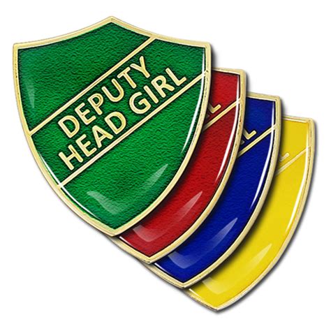 Deputy Head Girl Shield Badge School Badges Uk Reviews On Judge Me