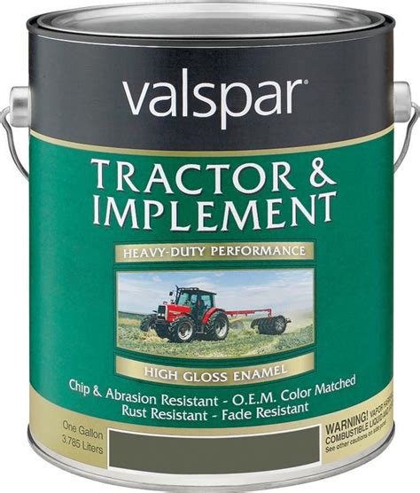 Valspar Tractor And Implement Enamel Paint Massey Ferguson