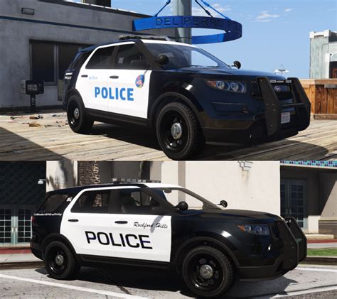 Vapid Scout Police Livery Pack New Rockford Hills Police Livery Del